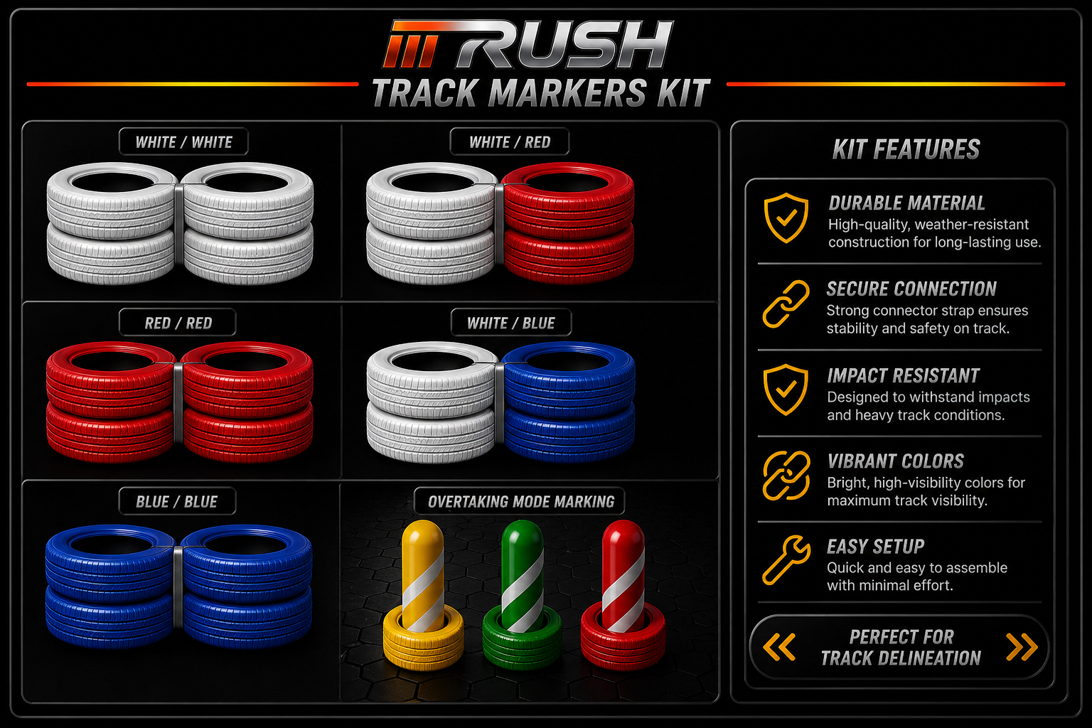 Track Markers KIT